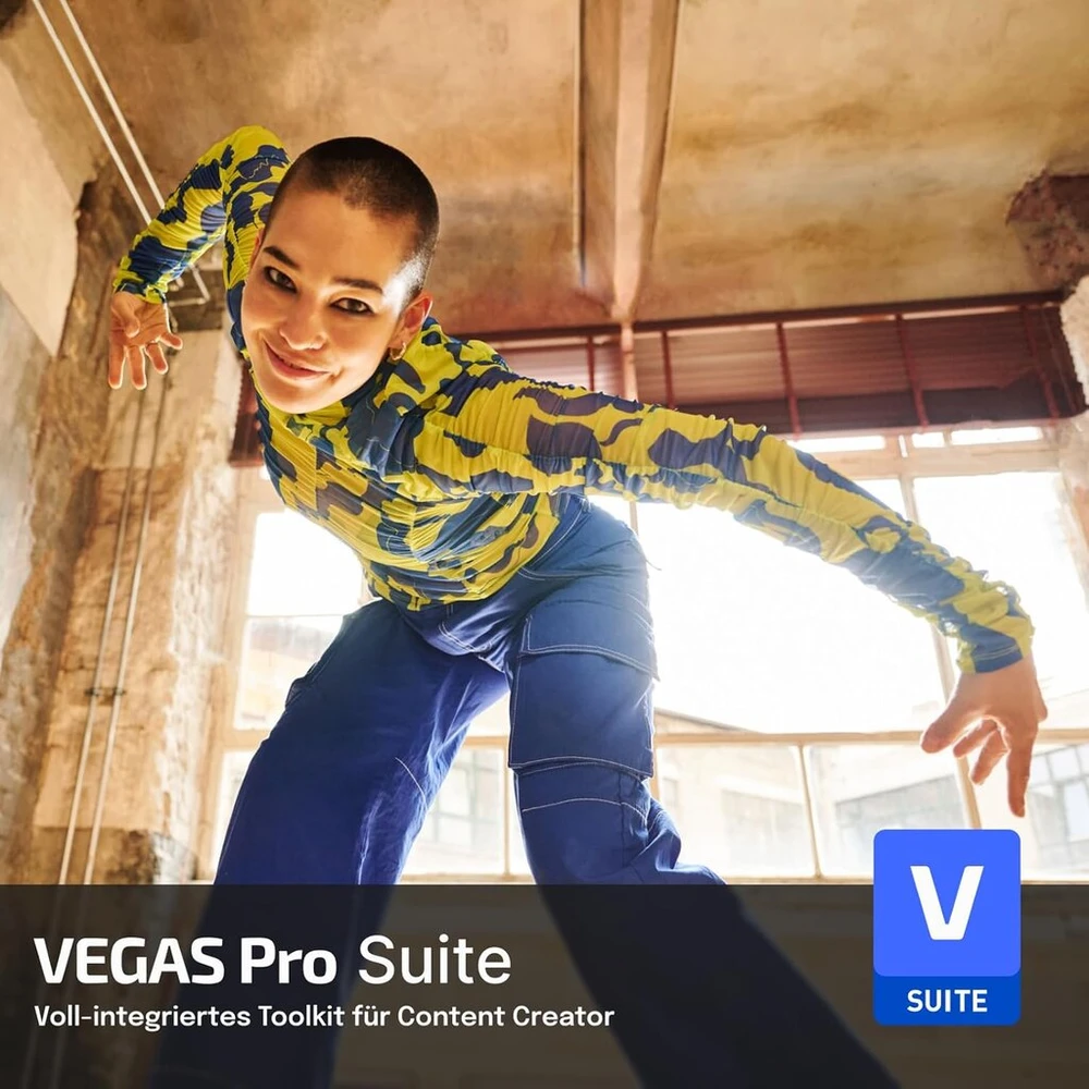 Ausinės Vegas Pro Suite 21 – pilnai integruotas įrankių rinkinys turinio kūrėjams | vaizdo įrašų redagavimo programa | vaizdo įrašų apipjaustymo programa | Windows 10/11 Pc | 1 licencija