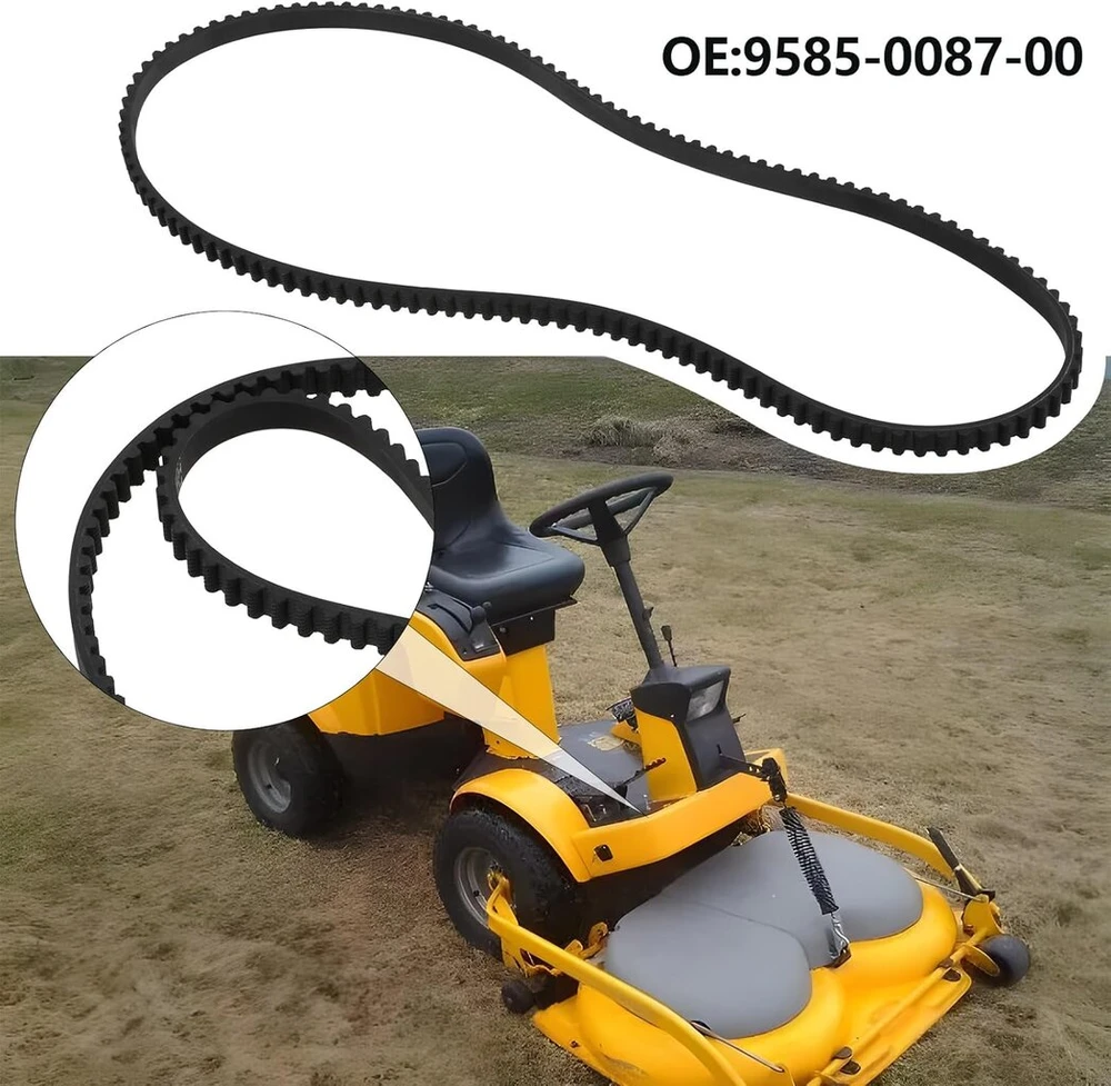 Vejapjovės agregato diržas htd1040-8m-12 paskirstymo diržo atsarginė dalis 9585-0087-00, suderinama su Stiga Park 102m/villa 102m vejapjove