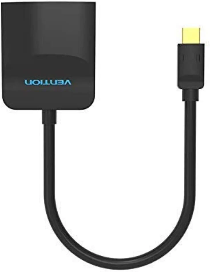 Vention Displayport Mini į Hdmi kabelis Hbcbb 10 cm, juodas