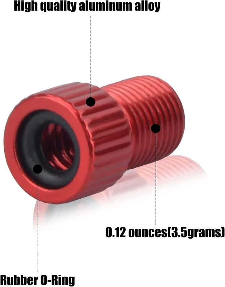 Vesaneae 10 vnt. Drahtesel dviračio ventilio adapterių rinkinys, dviračio Presta ventilio adapteris, dviračio ventilio adapteris, dviračio padangos ventilio keitiklis, dviračio ventilio adapteris su sandarinimo žiedu dviračiams ir el. dviračiams
