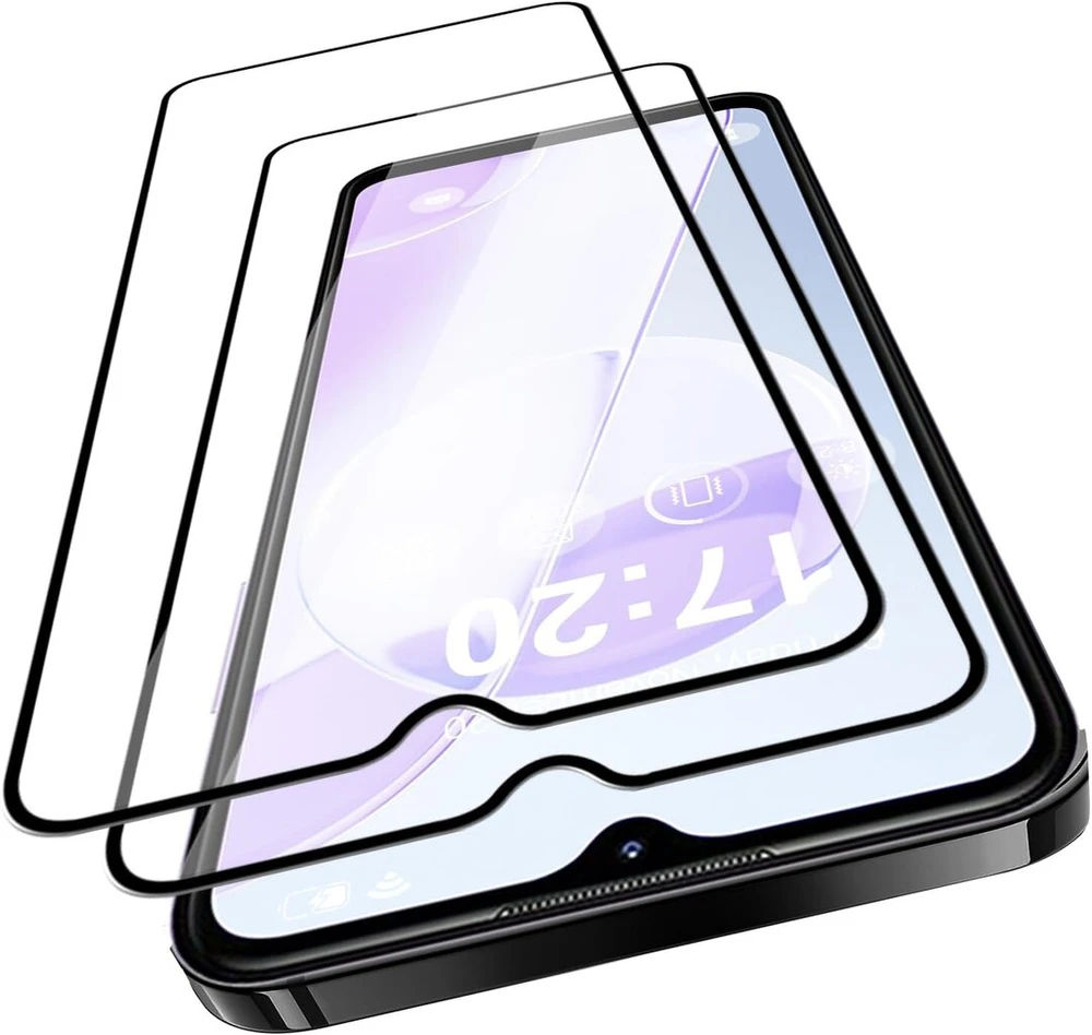 Videosecu 2 grūdinto stiklo ekrano apsaugų rinkinys, skirtas nokia g42, 5g ekrano apsauga, 9h kietumas, hd grūdinto stiklo ekrano apsauga be burbuliukų, 100% lietimo tikslumas, atsparus įbrėžimams, be riebalų