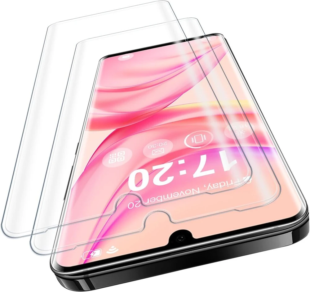 Videosecu grūdinto stiklo ekrano apsauga, skirta Huawei P30 Pro, 2 vnt., 9h kietumas, Hd, be burbuliukų, 100% lietimo tikslumas, atspari įbrėžimams, be riebalų, pilnas padengimas
