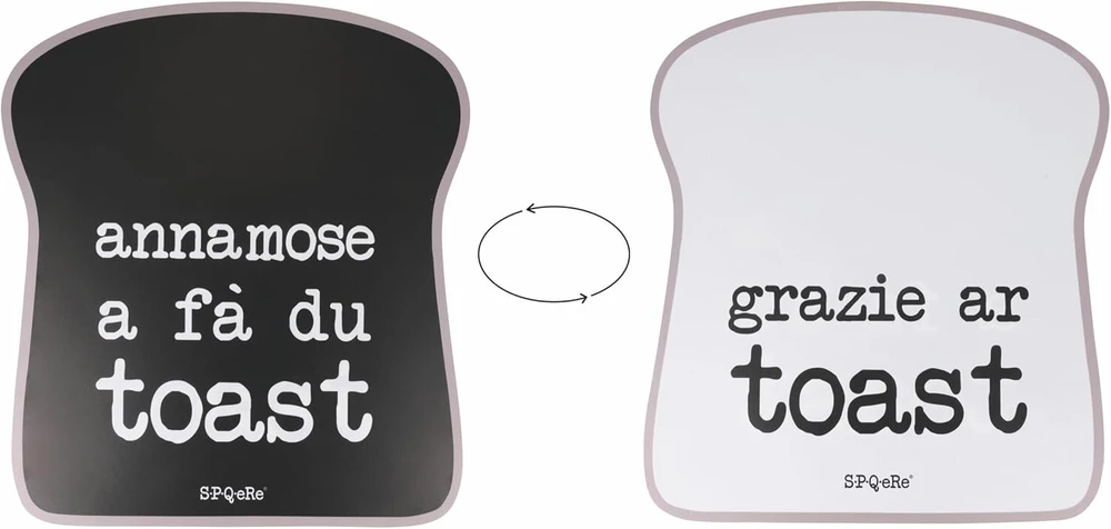 Rankšluostis Villa D'este Home Tivoli S.p.q.ere Toast dvipusė plastikinė padėkliukas 38 x 32 cm