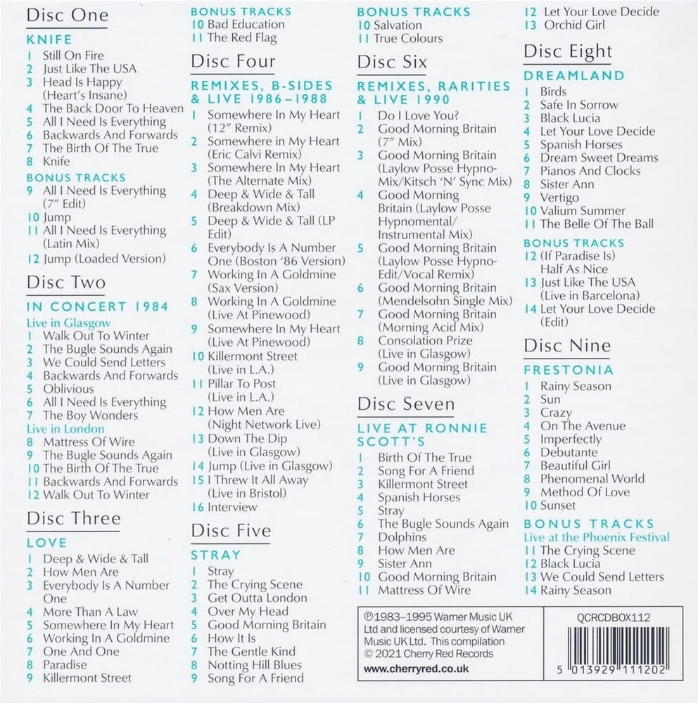 Vinilinė plokštelė Backwards and Forwards-wea Recordings 1984-1995