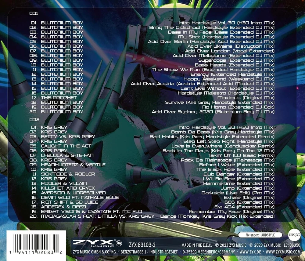 Vinilinė plokštelė Blutonium pristato: hard style