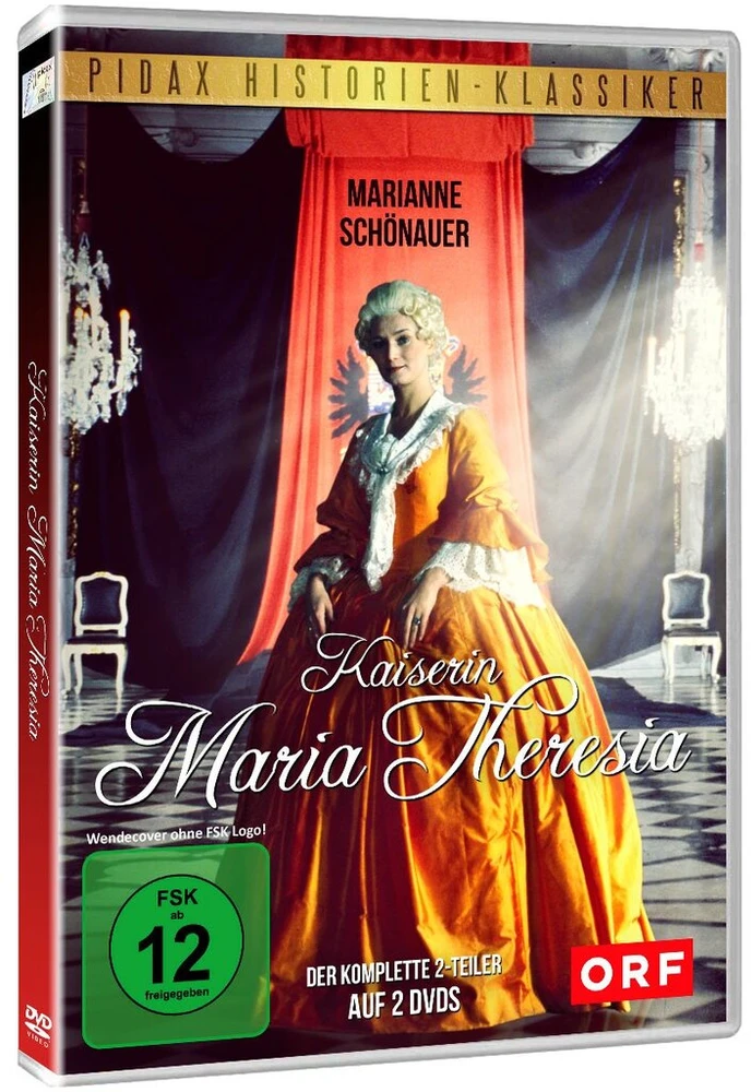 Vinilinė plokštelė Imperatorienė Marija Teresė – pilnas 2 dalių (pidax istorijos klasika) [2 Dvd]