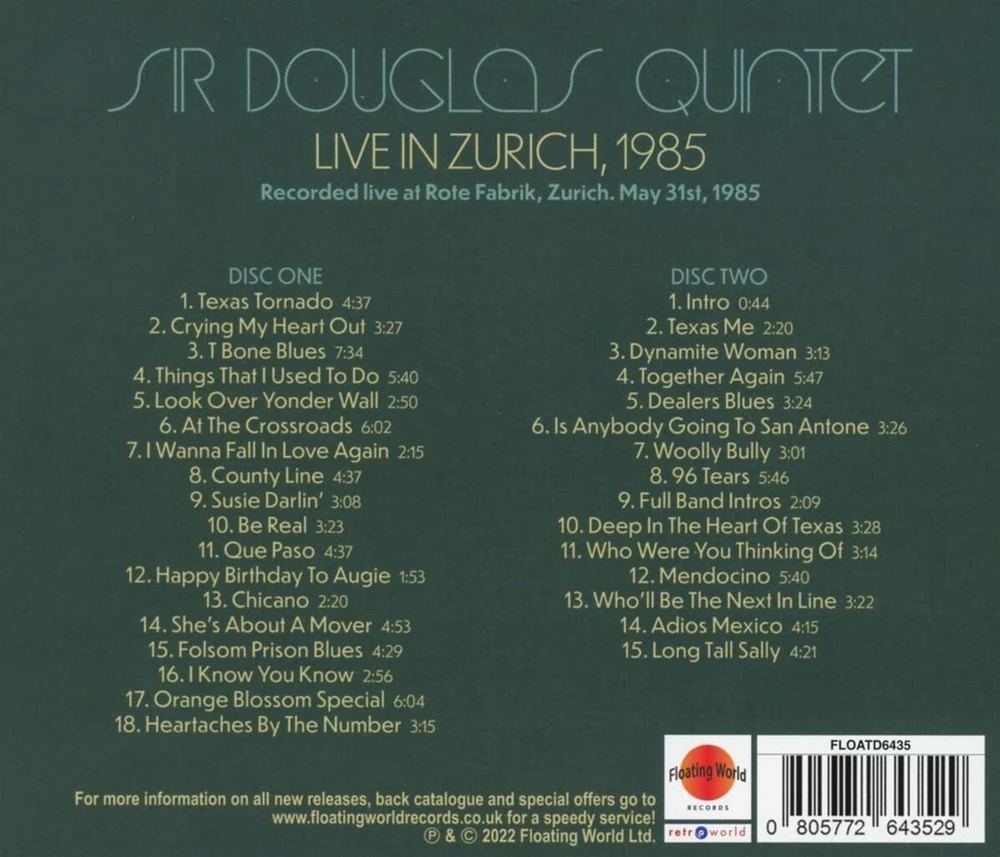 Vinilinė plokštelė Live in Zurich 1985