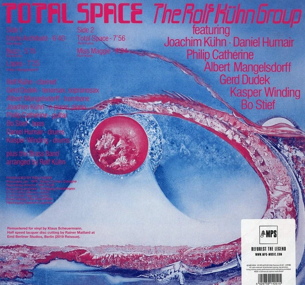 Vinilinė plokštelė Rolf Kühn - Total Space [vinyl Lp]