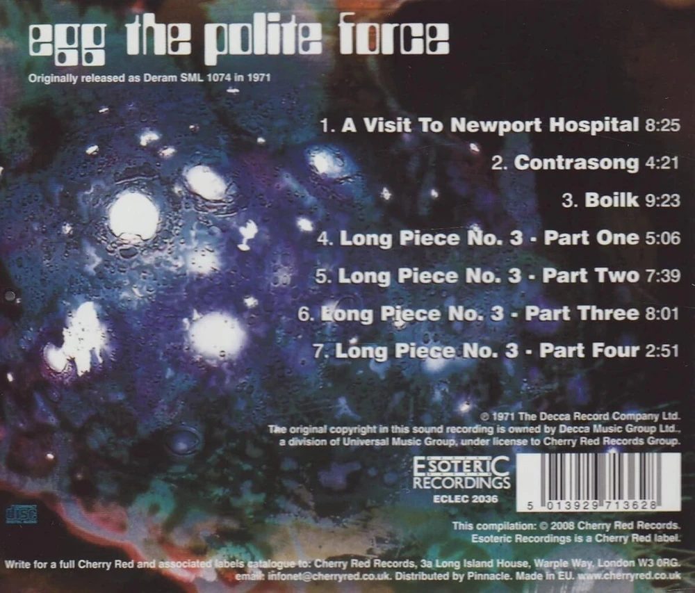 Vinilinė plokštelė The Polite Force