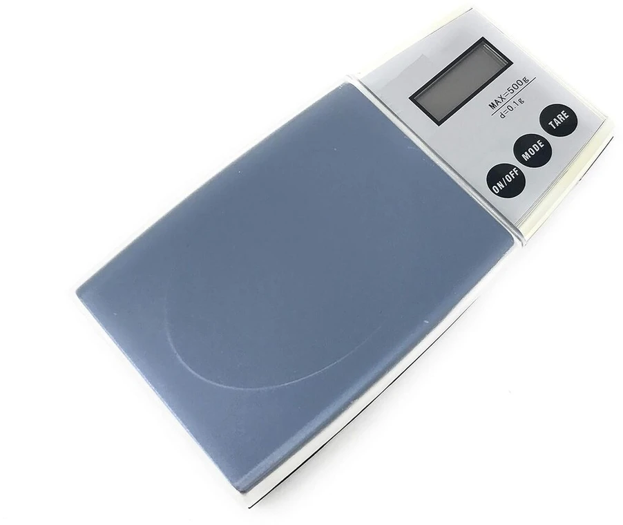 Virtuvinės svarstyklės Saldi Bil500-p Skaitmeninės svarstyklės 500g Tiksli elektroninė skalė 0,1–500g