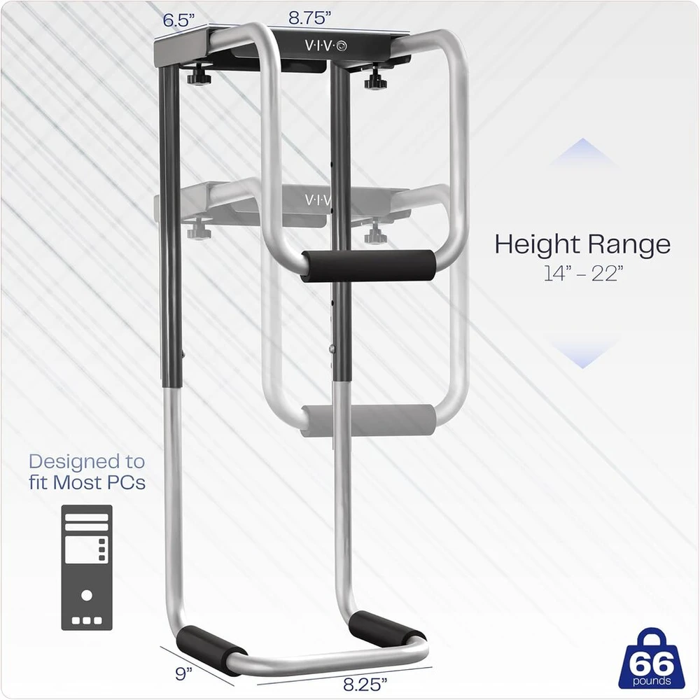 Vivo Mount-pc04a kompiuterio korpuso laikiklis stalui iki 30 kg