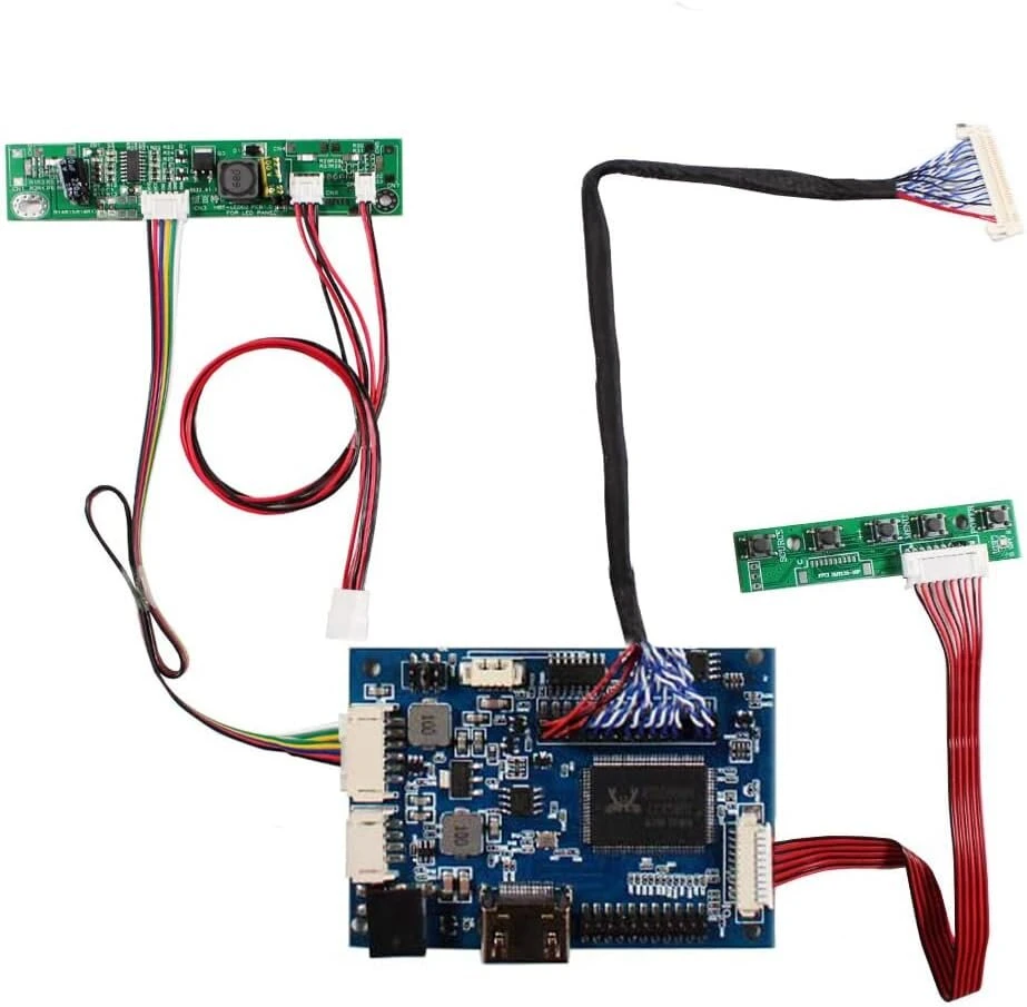 Pagrindinė plokštė Vsdisplay audio lvds valdymo plokštė skirta 21.5" 1920x1080 lm215wf3-sla1 30pin wled lcd ekranui