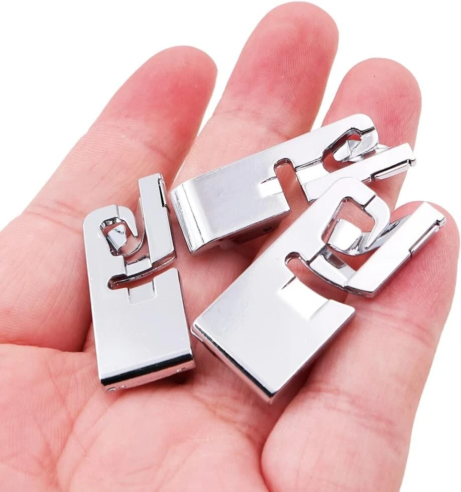 Wangcl 3 dalių siauras valcuotas krašto siuvimo mašinos pėdelės rinkinys, tinkamas daugiafunkcinėms buitinėms siuvimo mašinoms (3/4/6 mm)