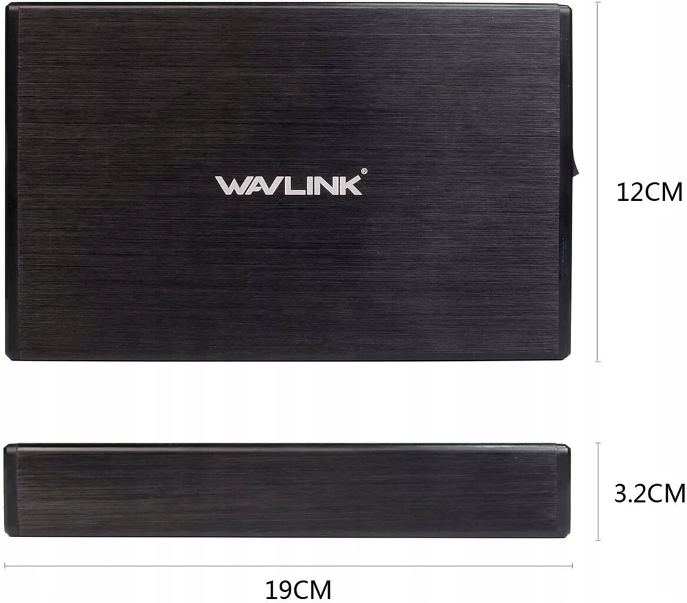 Wavlink Usb 3.0 Sata 3.5" išorinis diskų dėklas