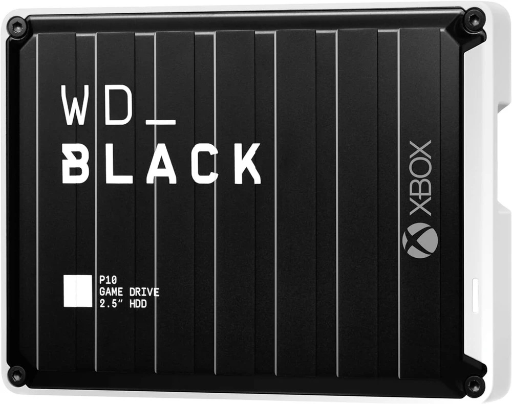 Kietasis diskas Wd_black P10 5 Tb žaidimų diskas, skirtas XBOX One, skirtas mobiliai prieigai prie jūsų XBOX žaidimų kolekcijos