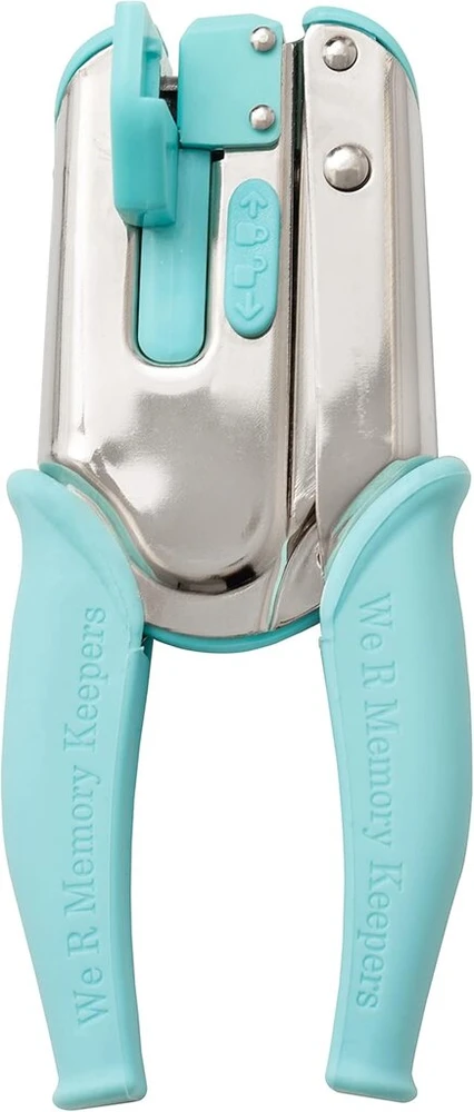 We R Memory Keepers 661367 Crop-a-dile Pwr Pnch Disc, mėlyna, mėlyna