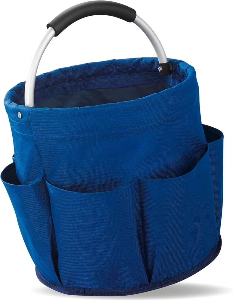Wenko universalus laikymo dėklas – sodo ar valymo įrankiams, mėlynas, 4 cm