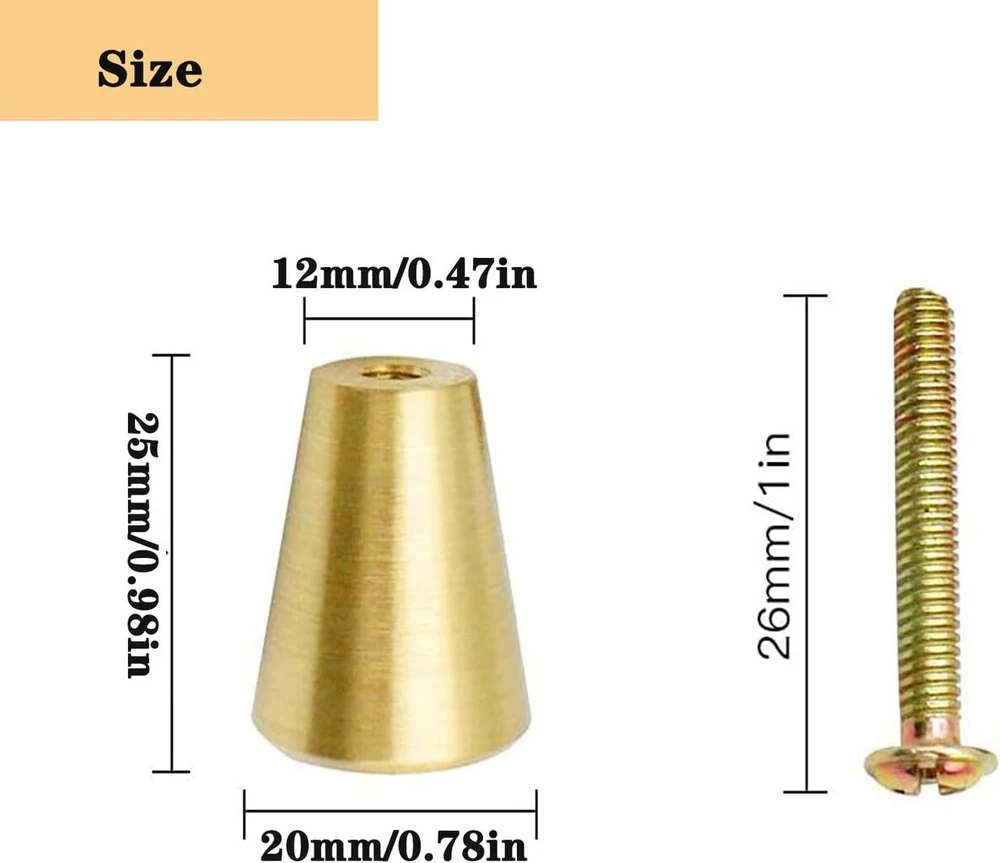 Wentigdy spintelių rankenėlės 2.5 x 2.0 cm auksinės stalčių rankenėlės apvalios tvirtos baldų rankenėlės žalvarinės spintelių rankenėlės rankena spintelei