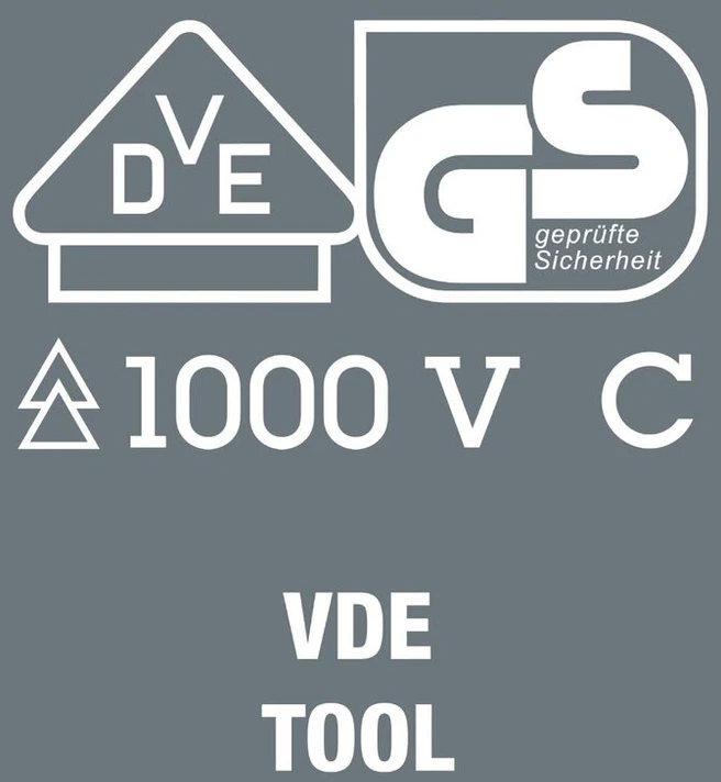 Wera 165 i Pz/s Vde izoliuotas atsuktuvas Plusminus varžtams (pozidriv/slotted), Nr. 2, 1 vnt. rinkinys, 05100022001