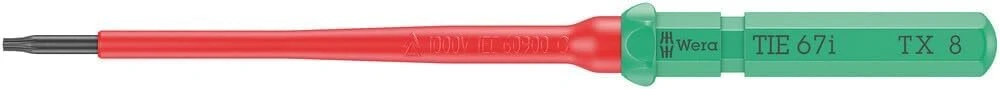 Wera Kraftform Kompakt Vde 67 i Torx® Take It Easy 05006532001 Tx 8 x 157 mm
