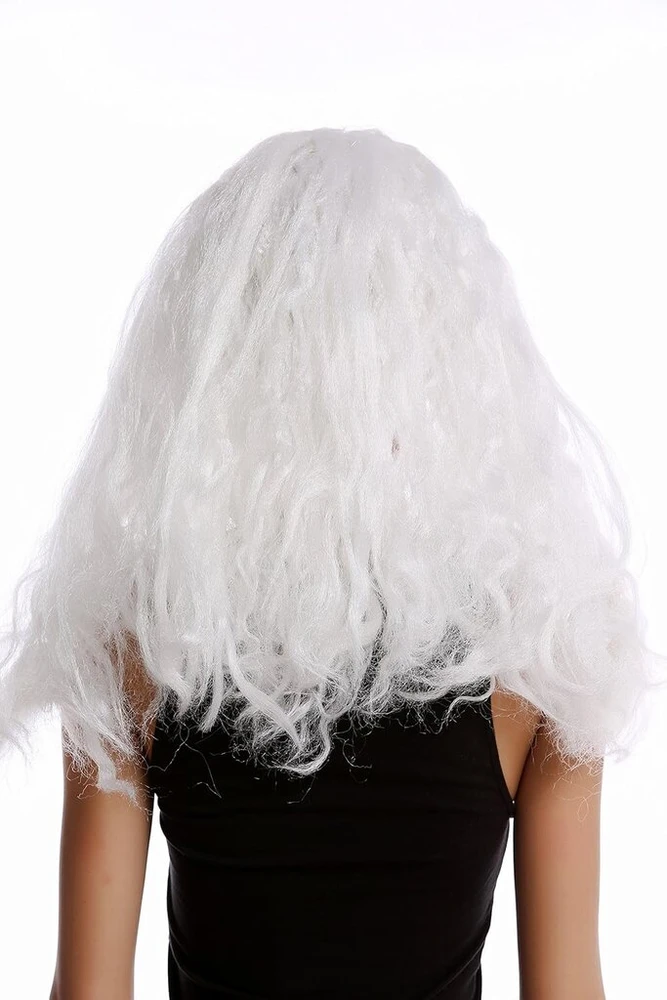 Wig Me Up - 91154-za68/za62 perukas moterims vyrams karnavalas Helovinas ilgas baltas pintas storos kasos ledo princesė senas vikingas barbaras