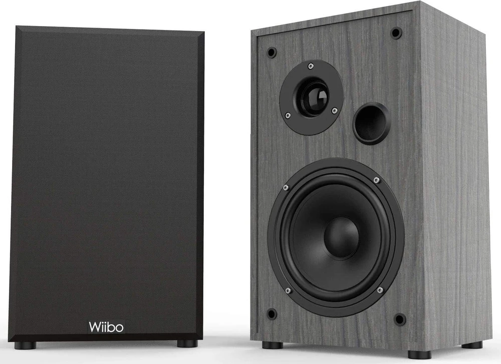 Kompiuterio kolonėlės Wiibo String 15 Hifi lentyninės kolonėlės 100w pora