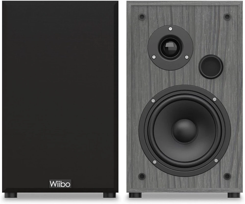 Kompiuterio kolonėlės Wiibo String 15 Hifi lentyninės kolonėlės 100w pora