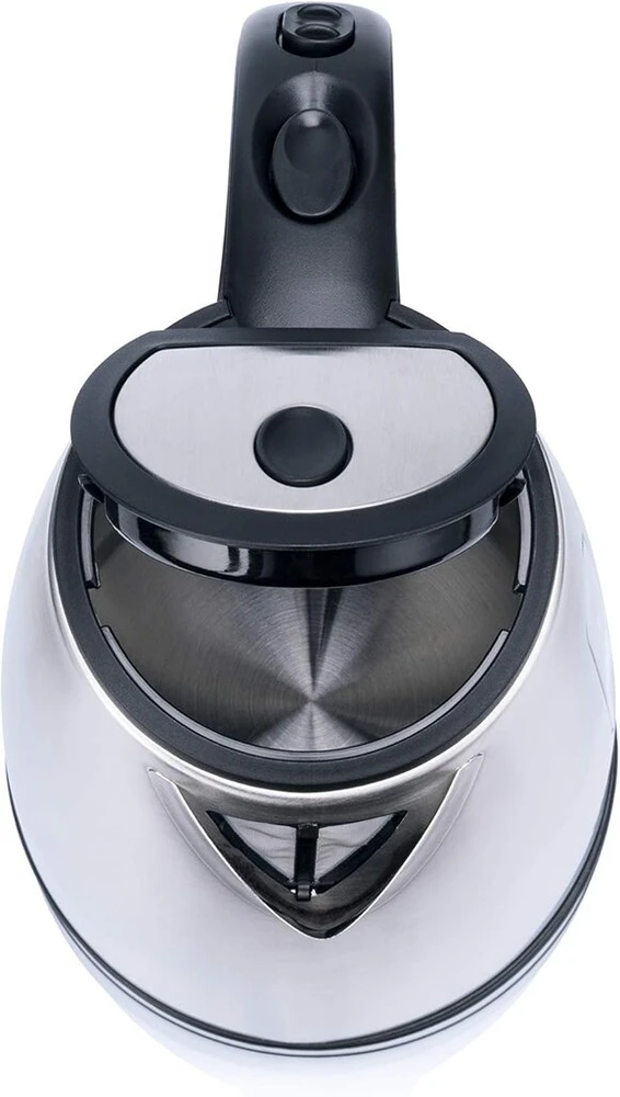 Wilfa Quick Boil S virdulys - 1 litro talpa, 1500 W, išorinis vandens lygio indikatorius, automatinis išjungimas, sidabrinis