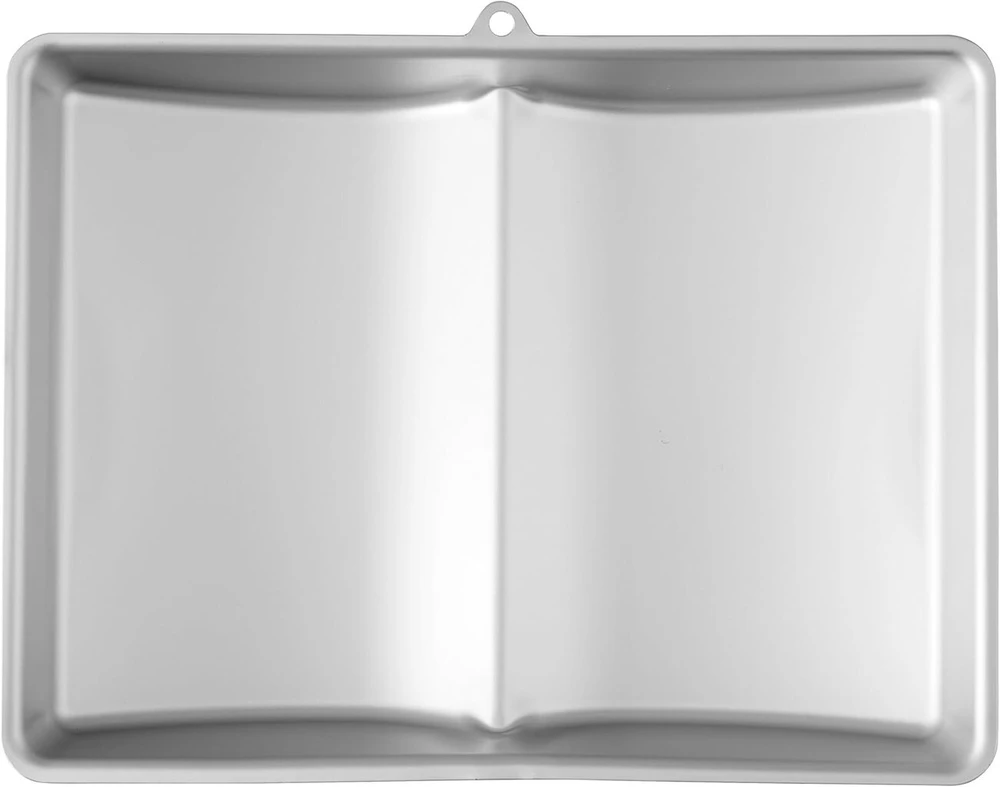 Wilton 3d knygos formos torto kepimo skarda, didelė, aliumininė, 38,1 x 29,2 x 6,9 cm (15 x 11,5 x 2,75 col.)