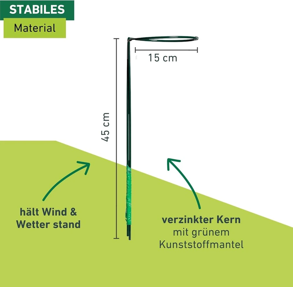 Windhager dviejų dalių atrama krūmams