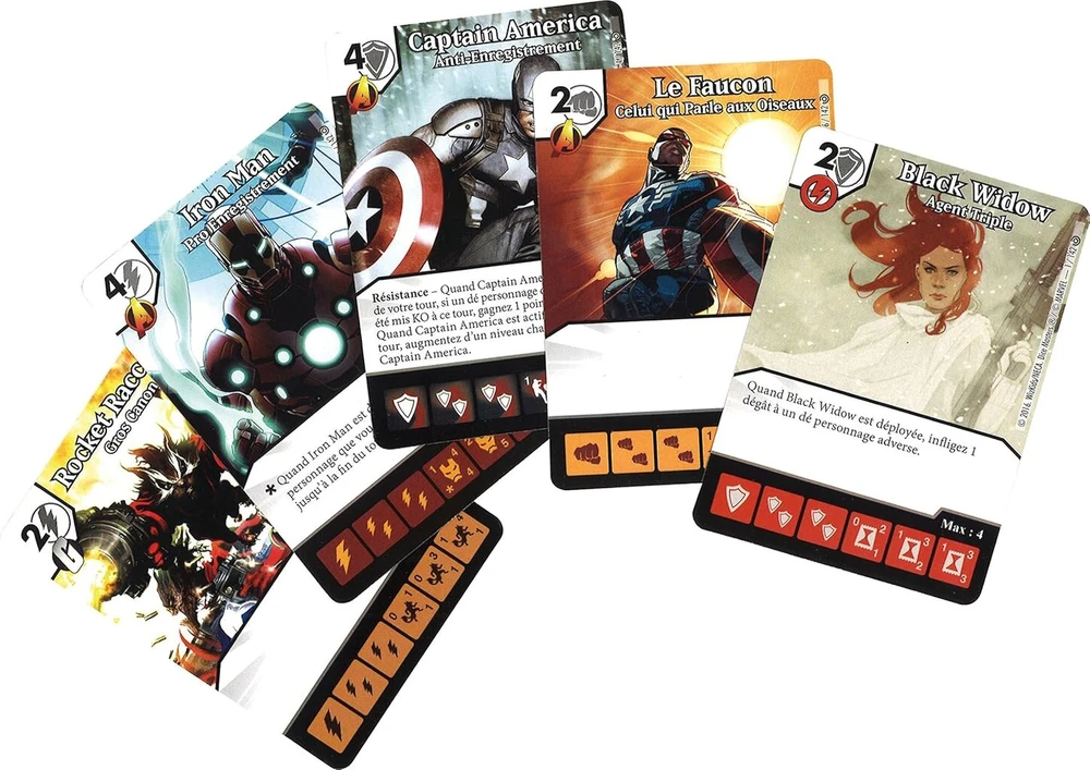 Wizkids Asmodee Wk72192 Marvel Dice Masters 5 pradinis rinkinys Civil War