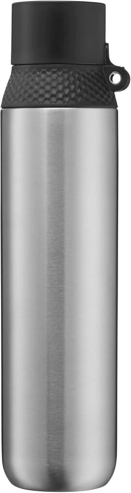 Wmf Waterkant Iso2go nerūdijančio plieno gertuvė, 750 ml, termosas, izoliuota gertuvė, tinkama gazuotiems gėrimams, Autoclose uždarymas, nepralaidi, be Bpa
