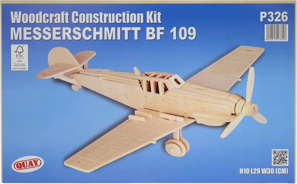 Wood Trick Medinis lėktuvo modelis Messerschmitt Bf 109
