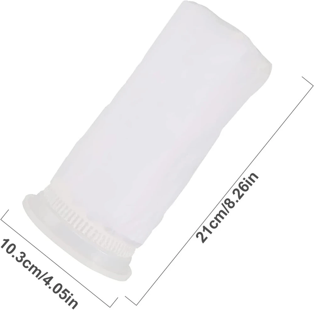Wooluck ibc dangčio filtras, 165 mm nailoninis lietaus vandens filtras, ibc talpyklos priedai su filtru, plaunamas, skirtas ibc lietaus vandens talpyklai