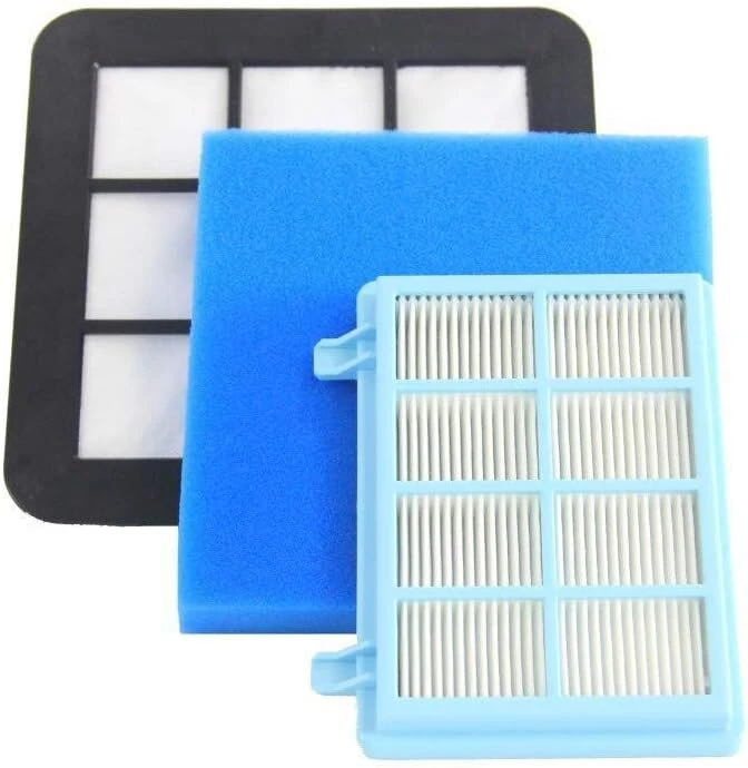 Wuyan plaunamas variklio filtro rinkinys, skirtas Philips Power Pro Compact Fc9331/09 Fc9332/09 Fc8010/01 Fc8010/02 dulkių siurblių dalims Fc8010