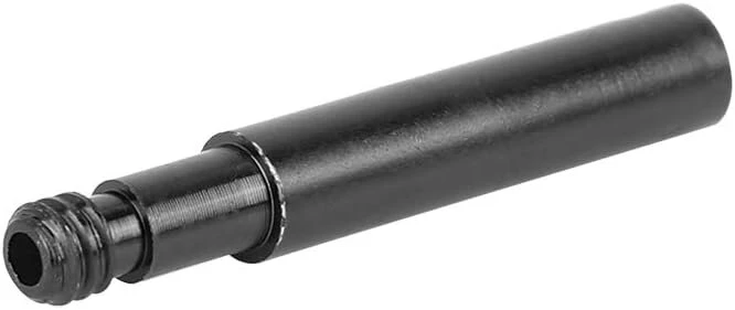 X Autohaux 40 mm aliuminio lydinio dviračio prancūziško tipo ventilio prailgintuvas, juodas, 2 vnt.