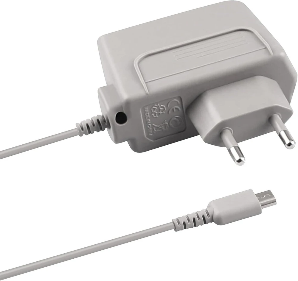 Xahpower įkroviklis, skirtas ds lite, ac adapteris, skirtas nintendo ds lite/ndsl, sieninis kelioninis įkroviklis, maitinimo laidas (pilkas)