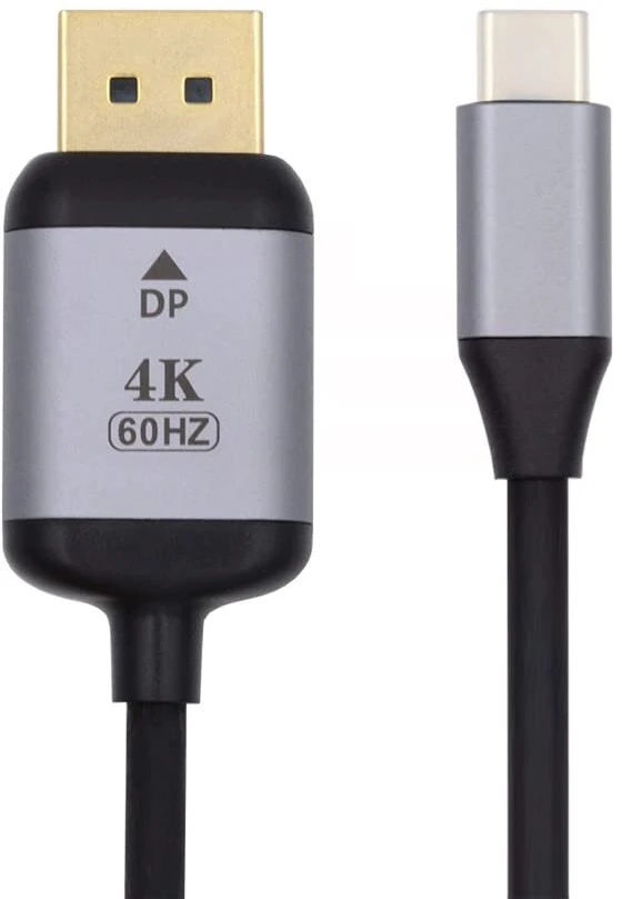 Xiwai 1.8m usb 3.1 type c usb-c į displayport dp jungties kabelis 4k monitoriui (usb-c į dp)