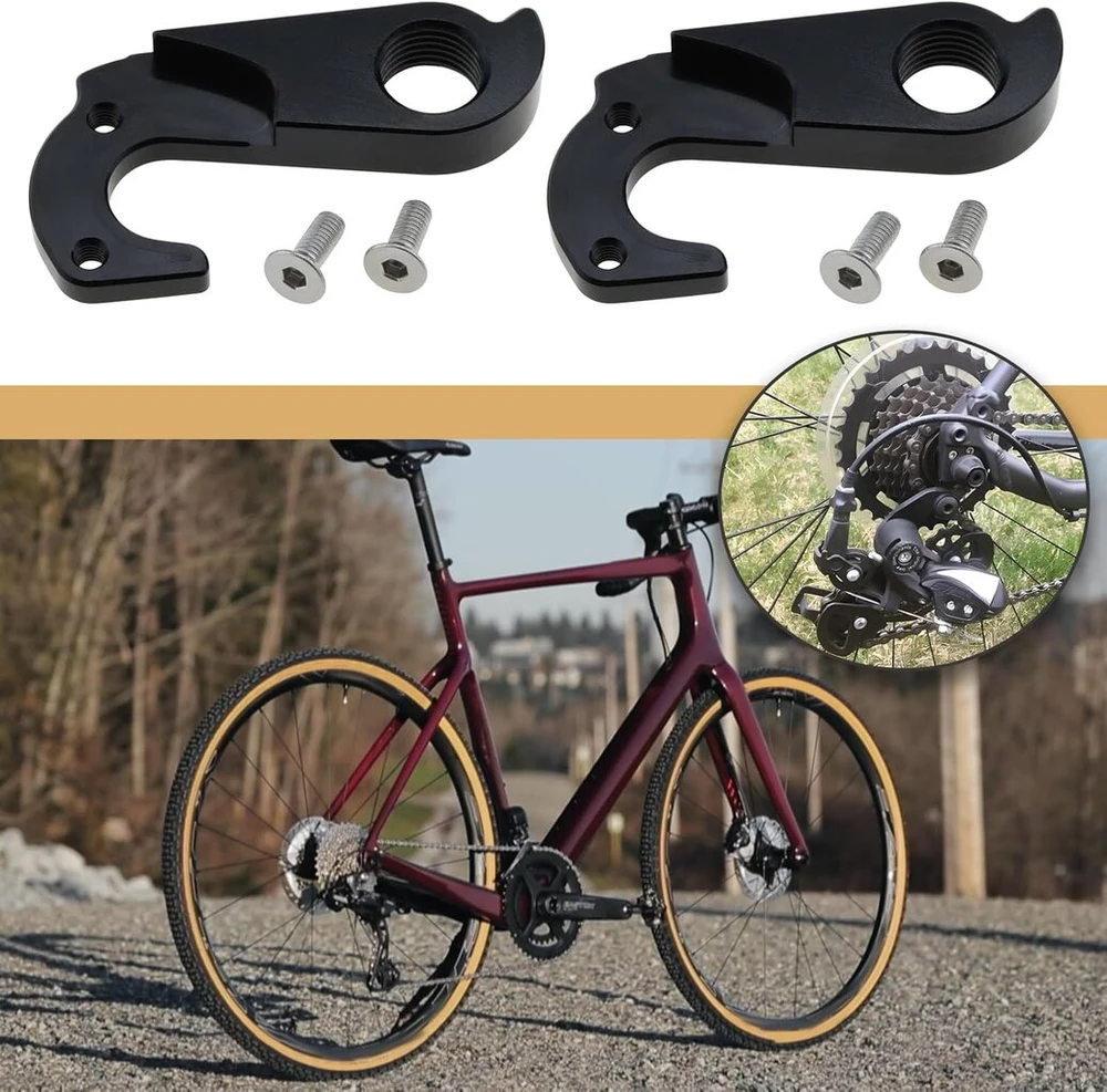 Yinettech 2 dalių plento dviračio priekinio pavarų perjungiklio rinkinys Cnc aliuminio lydinio galinio rato priedai, suderinami su Cervelo R2 R3 R3 Team R5 S2 S3 S5 S5 Vwd S5 Team Rca R5ca R5vwd