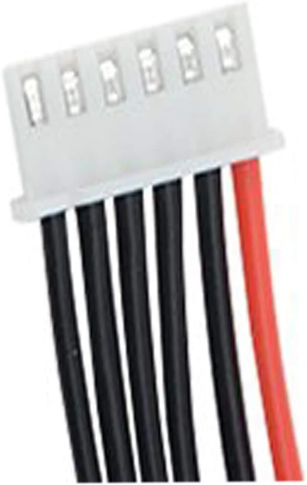 Yiqigou 5 vnt. Jst 2s 3s 4s 5s 6s balanso prailginimo laidas su 15 cm 22awg silikoniniu laidu (5s)