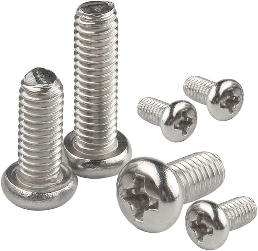 Yofasen m8 mašininis varžtas, nerūdijantis plienas 304 yra kietas ir stabilus, neslysta, m8 x 14 mm / 10 vnt.