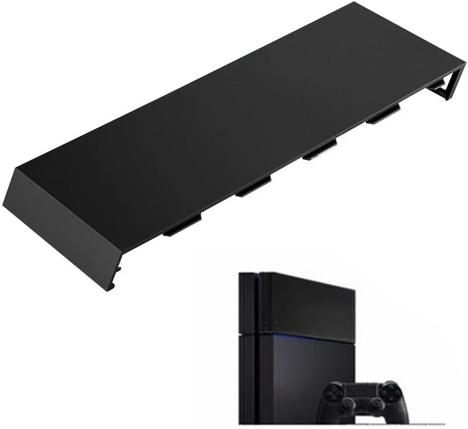Zerone Hdd kietojo disko dėklas, skirtas Ps4, apsauginis nuo įbrėžimų priekinis korpuso dangtelis, skirtas Sony Playstation 4 Ps4 konsolei (juodas)