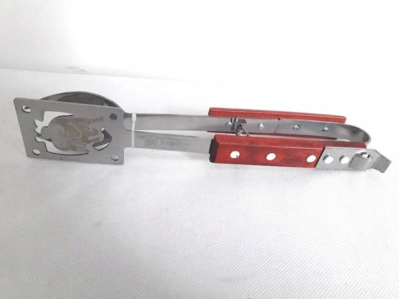 Žnyplės griliui, metalinis šakės atidarytuvas