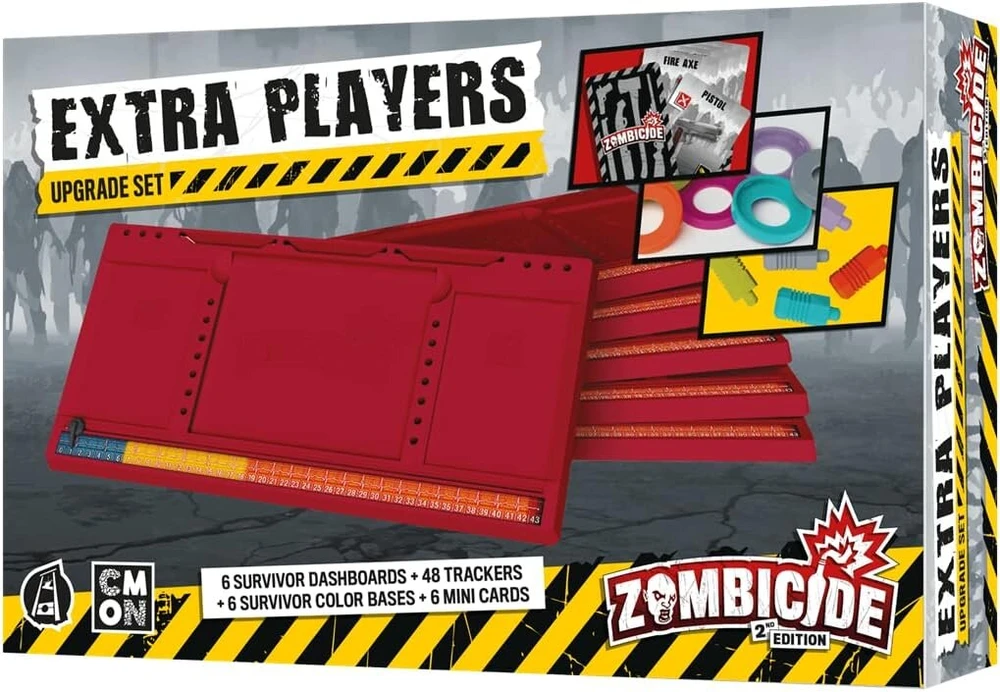 Zombicide Second Edition - Extra Pl. Upgrade Set - papildymas ispanų kalba