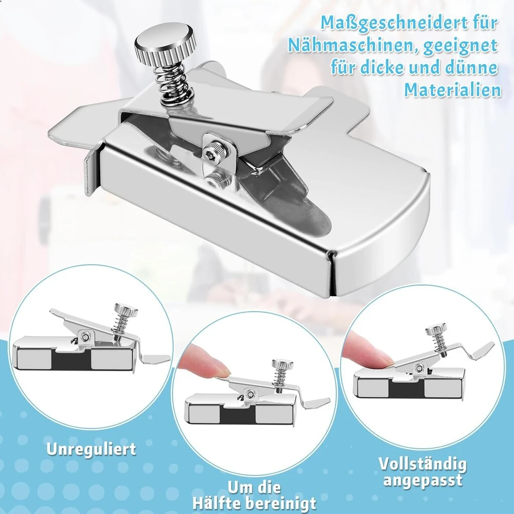 Zoyomax magnetinės siūlės kreiptuvo 2 vnt. rinkinys, magnetinis siūlės kreiptuvas siuvimo mašinai, siuvimo reikmenys siuvimo mašinai, magnetinis siūlės kreiptuvas su siuvimo mašinos ritėmis ir žirklėmis, universalus siuvimas