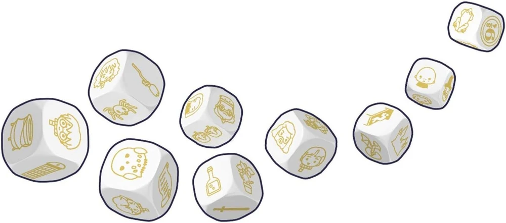 Zygomatic Asmodee Story Cubes šeimos žaidimas (vokiečių kalba)