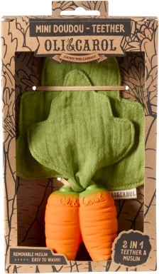 Kramtukas Oli&Carol Cathy the Carrot Mini Doudou