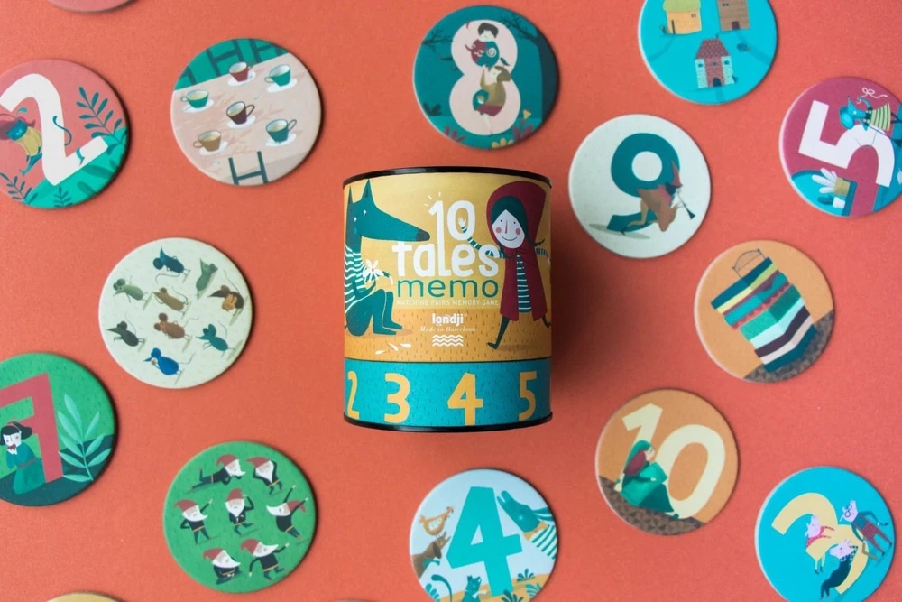 Londji Atminties žaidimas "10 pasakų"