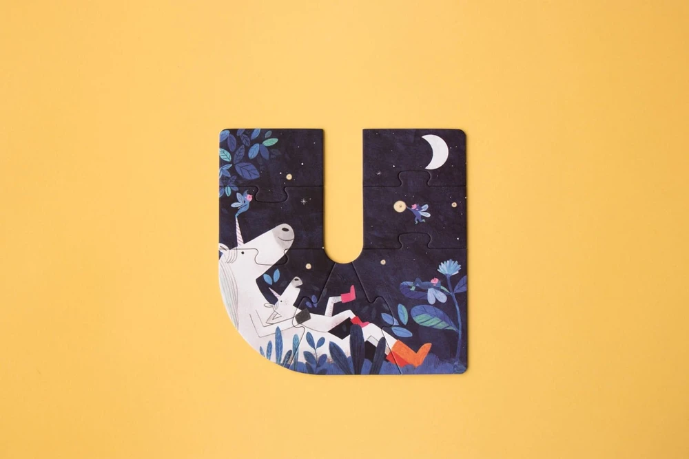 Londji Dėlionė "AEIOU"