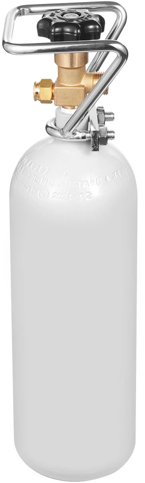 Ventiliatorius VEVOR CO2 balionas su DIN477 vožtuvu, 2kg